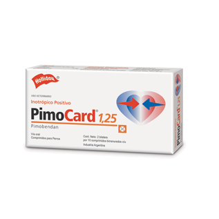 Pimocard 1.25 mg 20 tabletas ( Pimobendan )