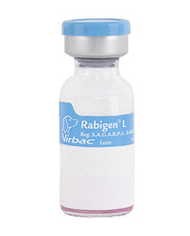 Vacuna Rabigen L ( Rabia ) 10 dosis REQUIERE TRANSPORTARSE EN FRÍO LLAME PARA COTIZAR ENVÍO