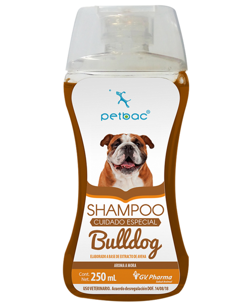 Shampoo Petbac Cuidado Especial BULL DOG 250 mL