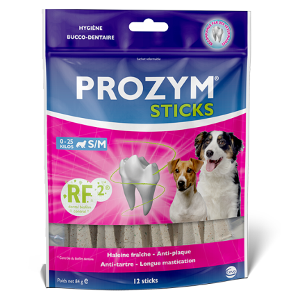 Prozym Sticks (1- 10 kg  Pequeño ) Dientes y encías ( Higiene bucal ) DESCONTINUADO