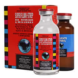 Super Flumi-Strep AAA Reforzado Frasco con 20 ml (4 millones)