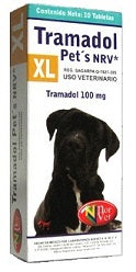 Tramadol Pets NRV Tabletas XL ( XLarge ) 100 mg