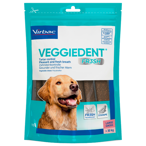 Veggiedent Fresh L ( Premio para cuidado dental ) > 30 kg
