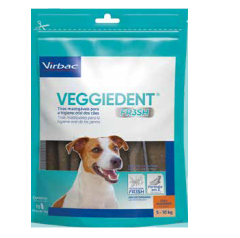 Veggiedent Fresh S ( Premio para cuidado dental ) 5 -10 kg