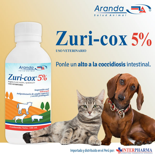 Zuri-Cox 5% Suspensión Oral 100 mL